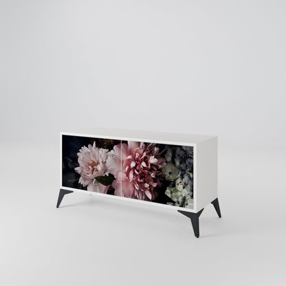 PURE BLOSSOM Móvel de TV Compacto de 2 Portas