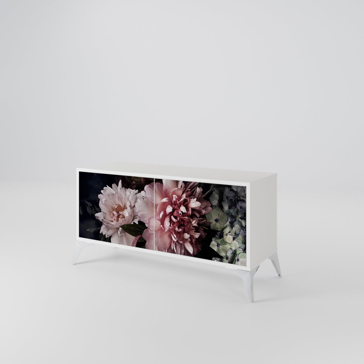 PURE BLOSSOM Móvel de TV Compacto de 2 Portas