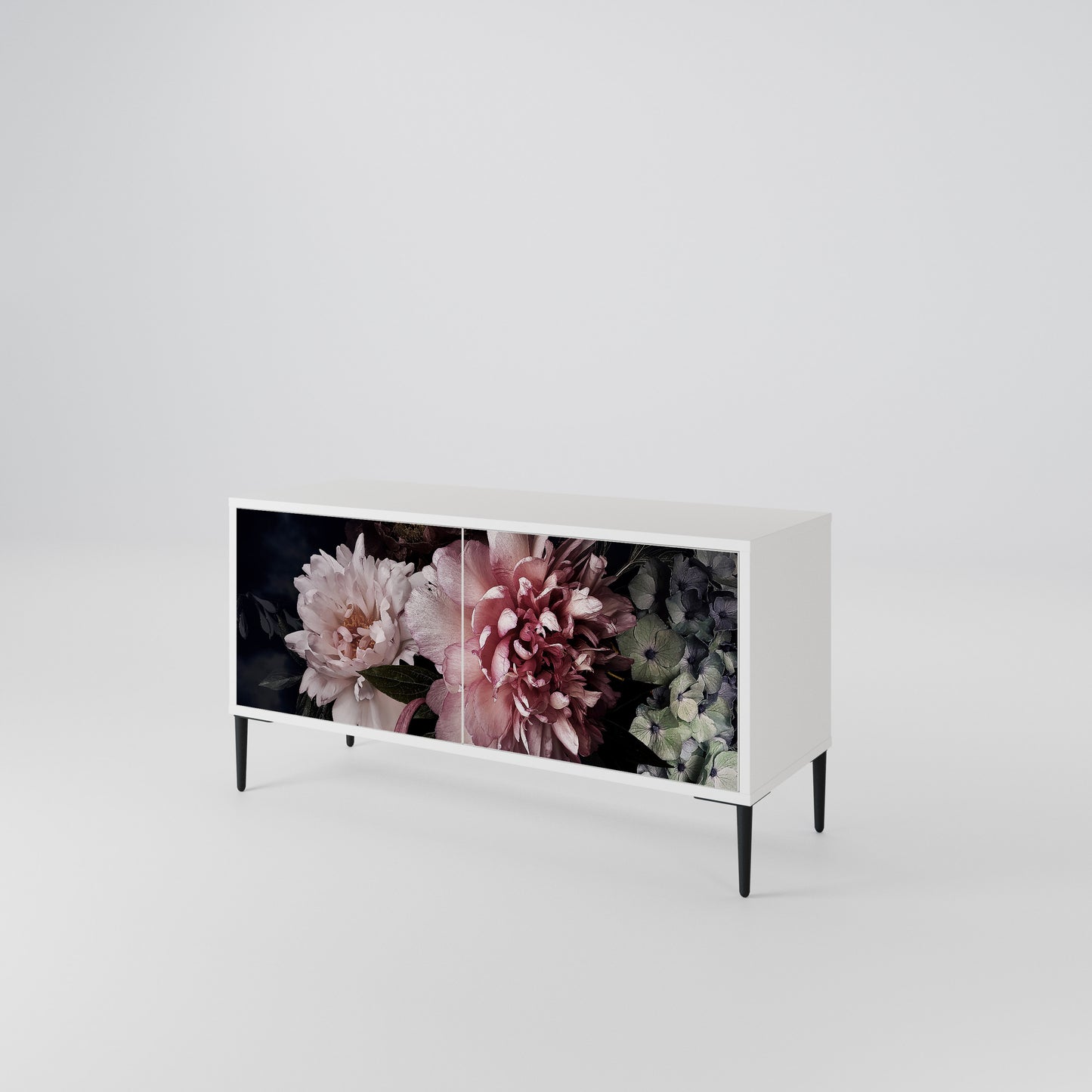 PURE BLOSSOM Móvel de TV Compacto de 2 Portas