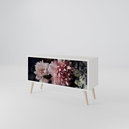 PURE BLOSSOM Móvel de TV Compacto de 2 Portas
