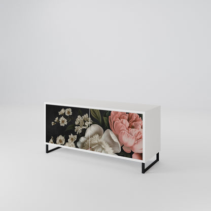 LUSH ELEGANCE Móvel de TV Compacto de 2 Portas