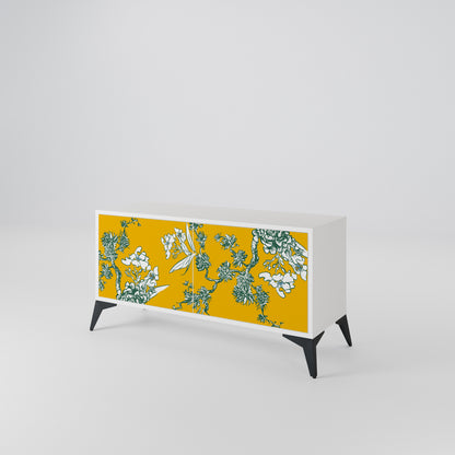 YELLOW CHINOISERIE Móvel de TV Compacto de 2 Portas