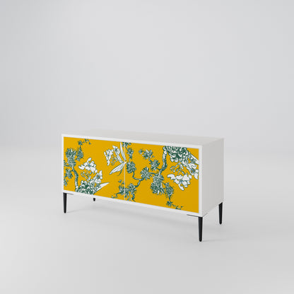 YELLOW CHINOISERIE Móvel de TV Compacto de 2 Portas
