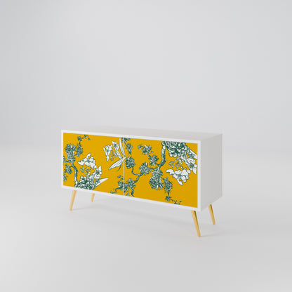YELLOW CHINOISERIE Móvel de TV Compacto de 2 Portas