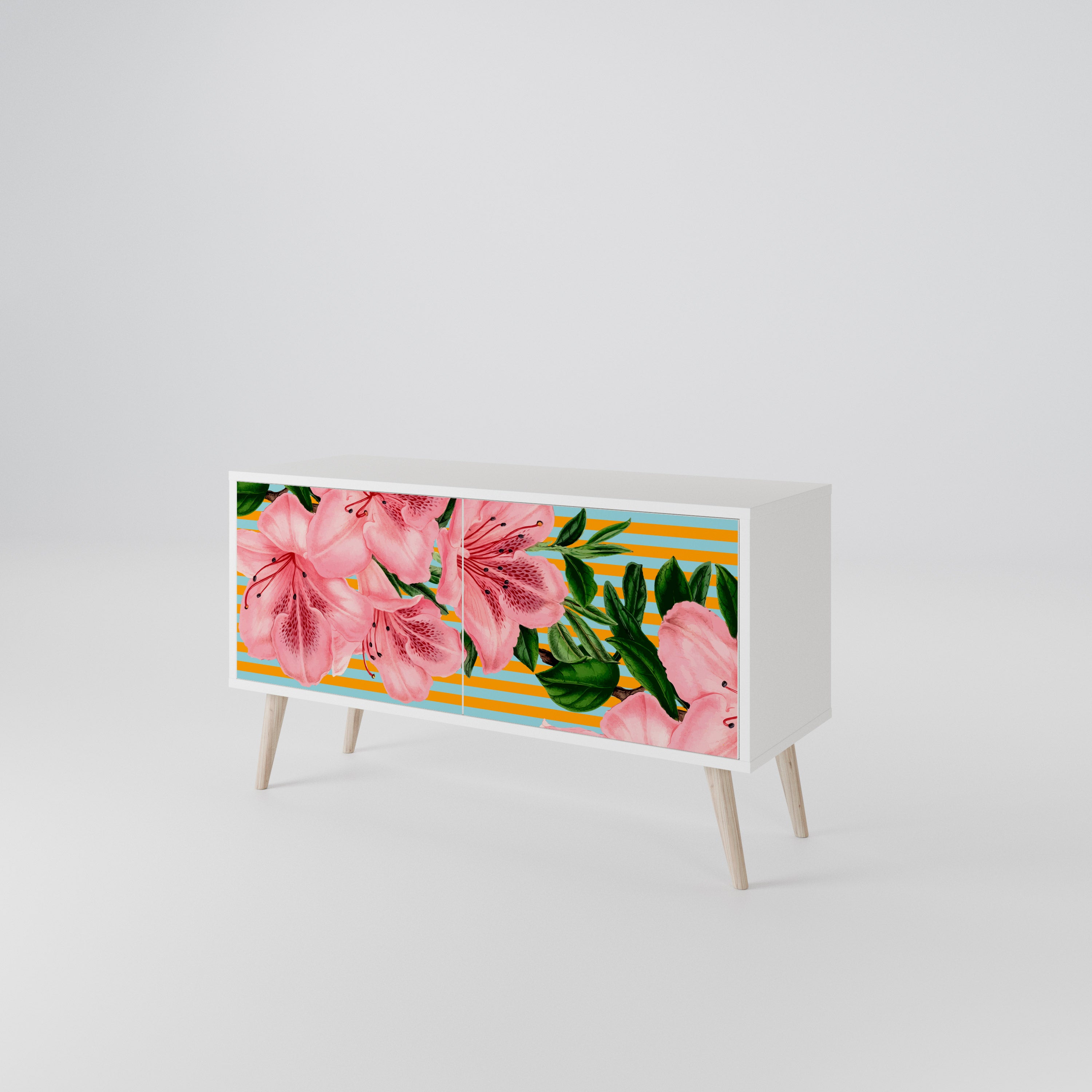 FRAGILE BEAUTY Compact 2-Door TV Cabinet