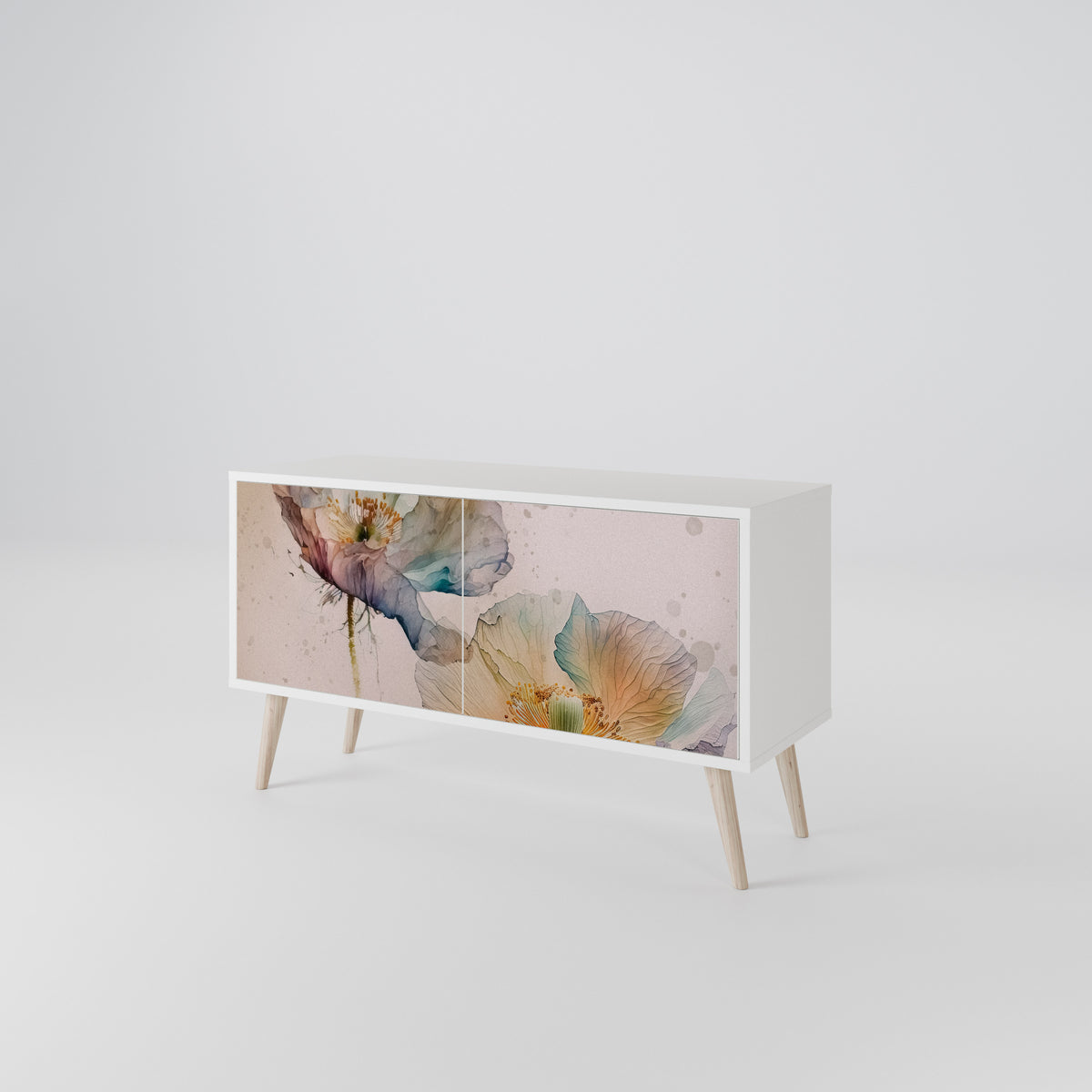 SOFTEN POPPY Móvel de TV Compacto de 2 Portas