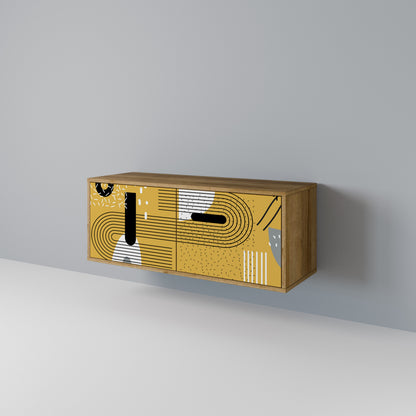 SHAPESHIFT SYMPHONY Móvel de TV Compacto de 2 Portas