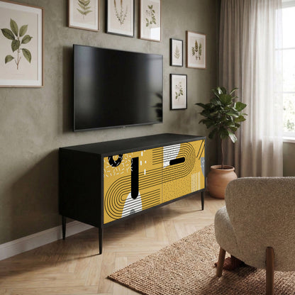 SHAPESHIFT SYMPHONY Móvel de TV Compacto de 2 Portas