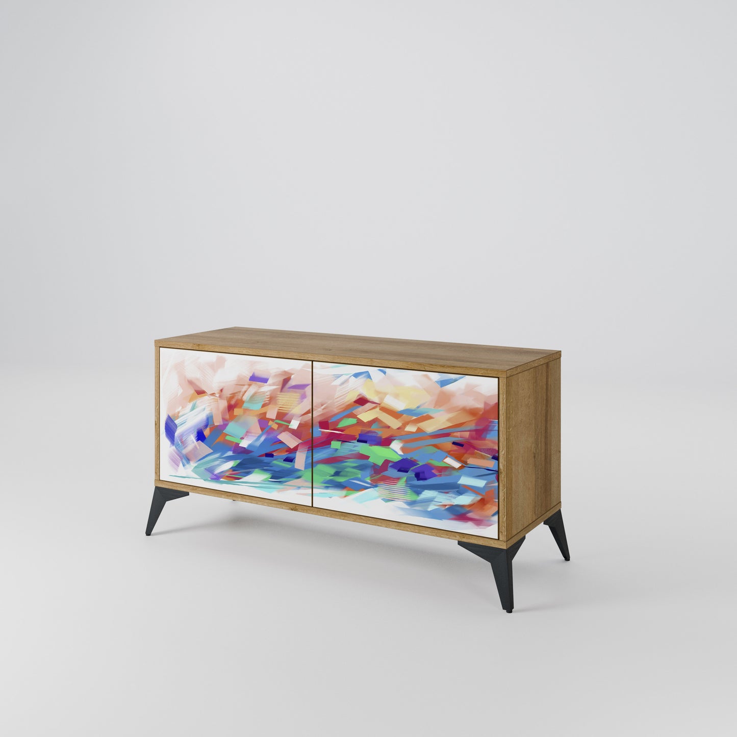 FINESSE MASH-UP Móvel de TV Compacto de 2 Portas