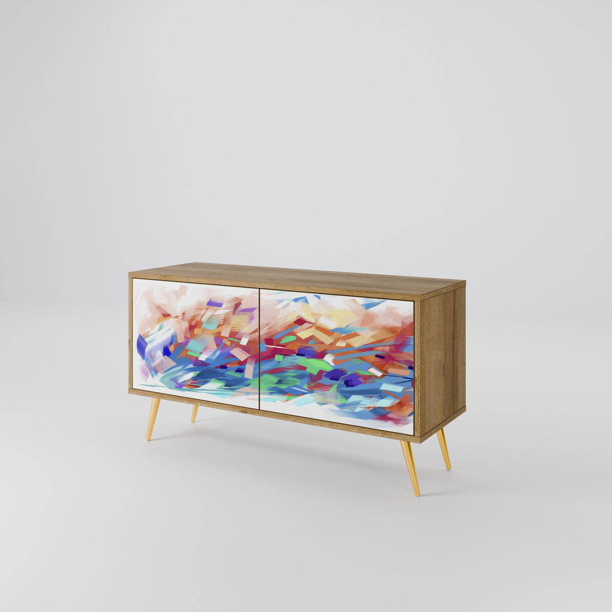 FINESSE MASH-UP Móvel de TV Compacto de 2 Portas
