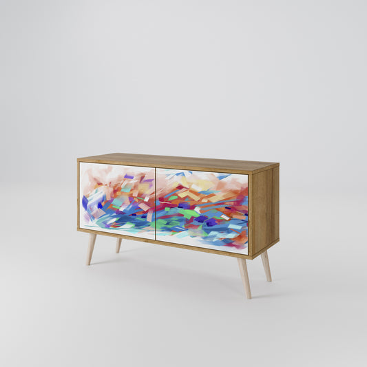 FINESSE MASH-UP Móvel de TV Compacto de 2 Portas