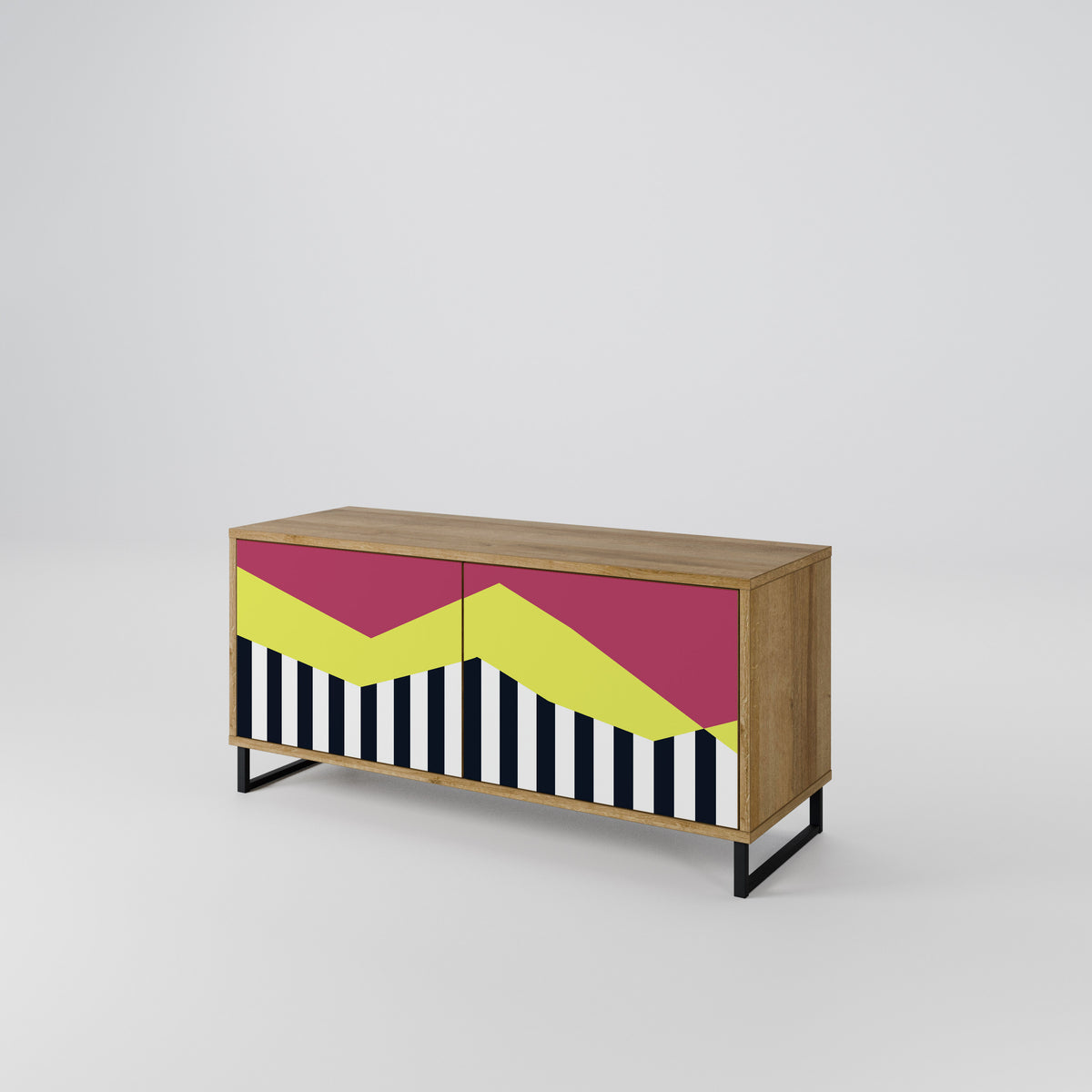 PIANO FANTASY Móvel de TV Compacto de 2 Portas