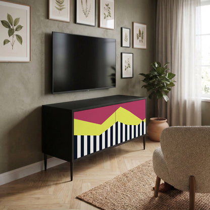 PIANO FANTASY Móvel de TV Compacto de 2 Portas