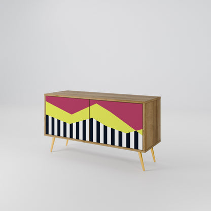 PIANO FANTASY Móvel de TV Compacto de 2 Portas
