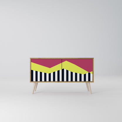 PIANO FANTASY Móvel de TV Compacto de 2 Portas