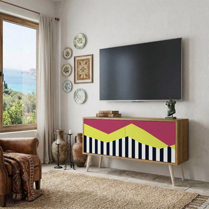 PIANO FANTASY Móvel de TV Compacto de 2 Portas