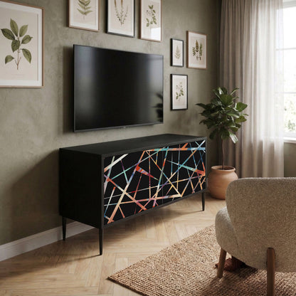 POLYGON VERVE Móvel de TV Compacto de 2 Portas