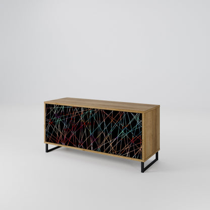 LUMINOUS SNARE Móvel de TV Compacto de 2 Portas