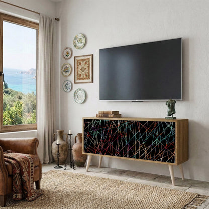 LUMINOUS SNARE Móvel de TV Compacto de 2 Portas