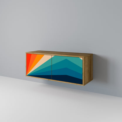 PRISM CONCUSSION Móvel de TV Compacto de 2 Portas