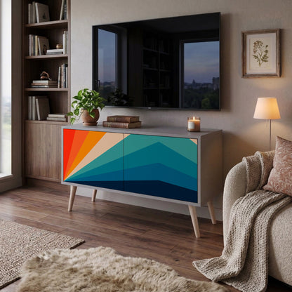 PRISM CONCUSSION Móvel de TV Compacto de 2 Portas