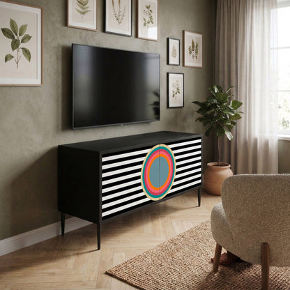 SPECTRA SHOWCASE Móvel de TV Compacto de 2 Portas