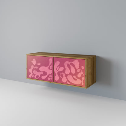 IRREGULAR PINK Móvel de TV Compacto de 2 Portas