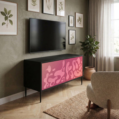 IRREGULAR PINK Móvel de TV Compacto de 2 Portas