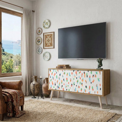 ENERGETIC SPOTS Móvel de TV Compacto de 2 Portas