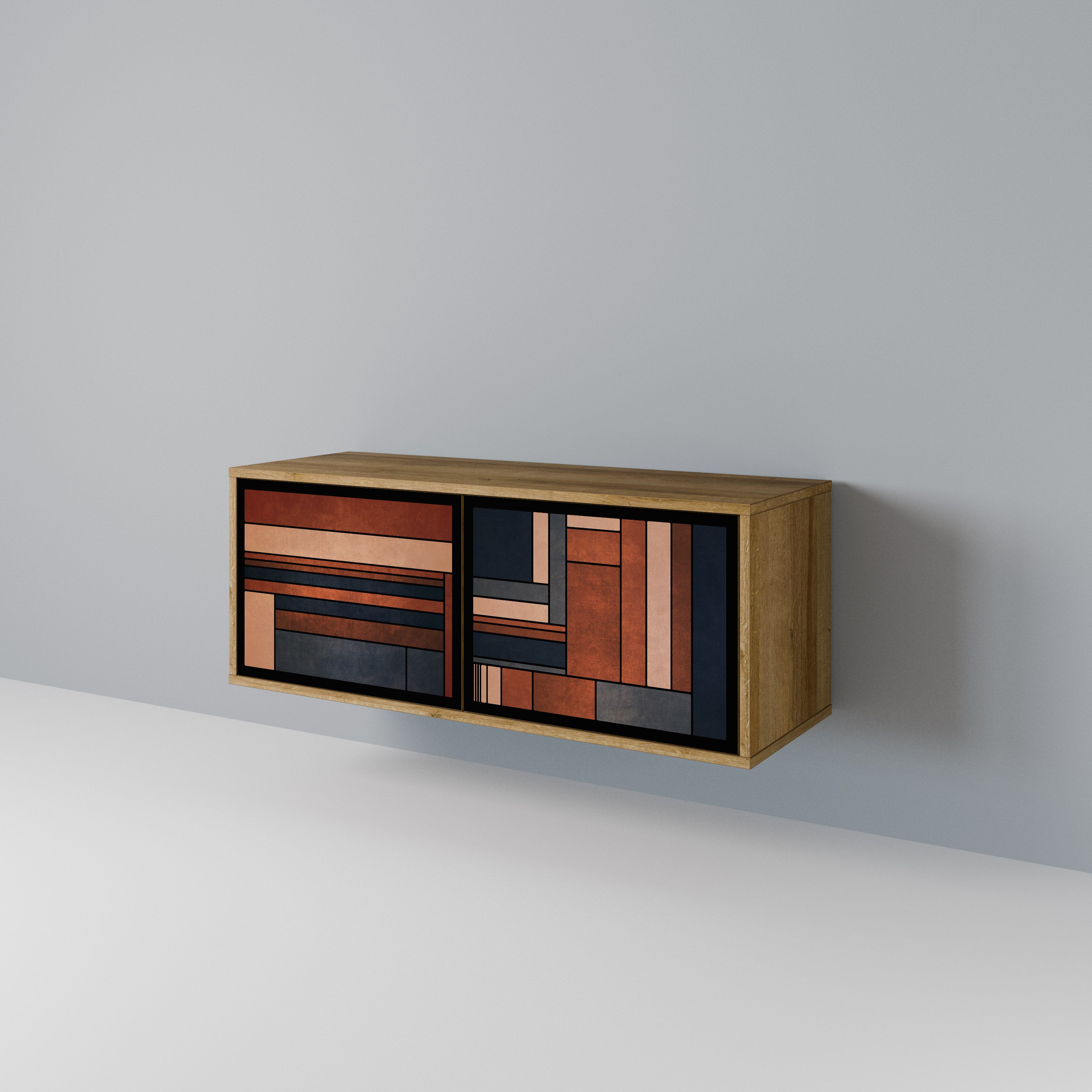 INTREPID FORMATION Móvel de TV Compacto de 2 Portas