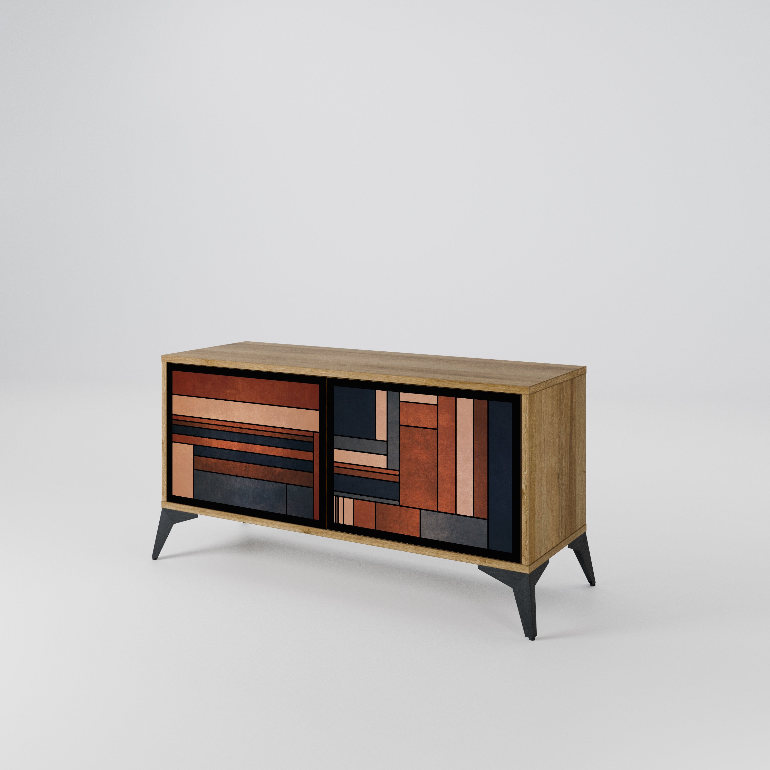 INTREPID FORMATION Móvel de TV Compacto de 2 Portas