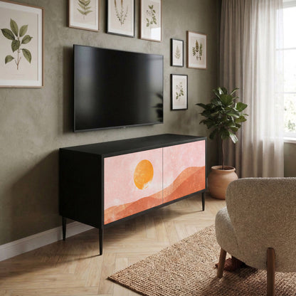 LUMINOUS SUNLIGHT Móvel de TV Compacto de 2 Portas
