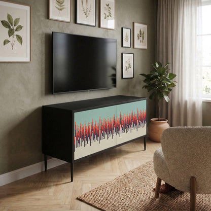 CHROMA CONTOURS Móvel de TV Compacto de 2 Portas