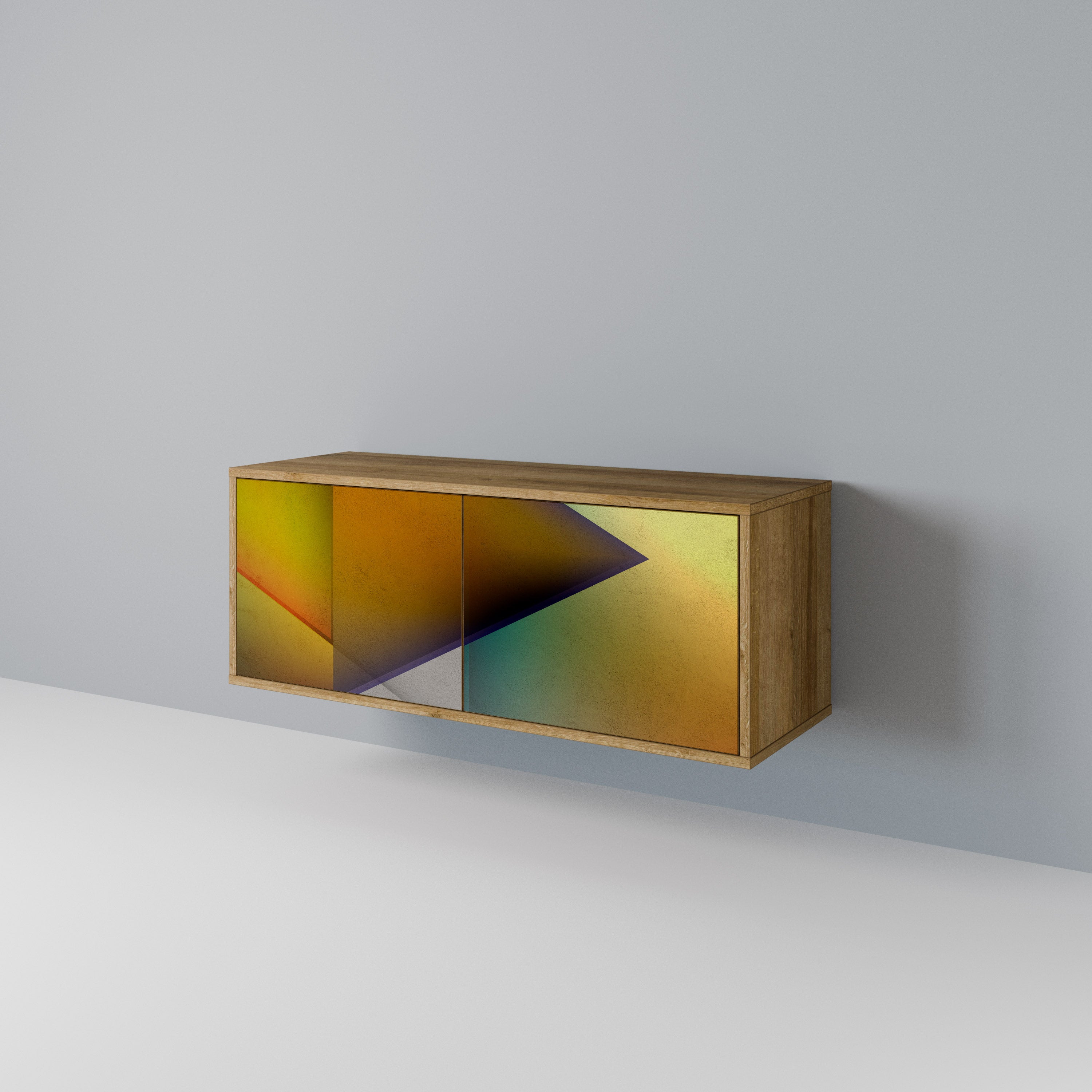 PIERCING SHARPNESS Compact 2-Door TV Cabinet