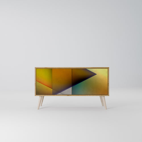 PIERCING SHARPNESS Móvel de TV Compacto de 2 Portas