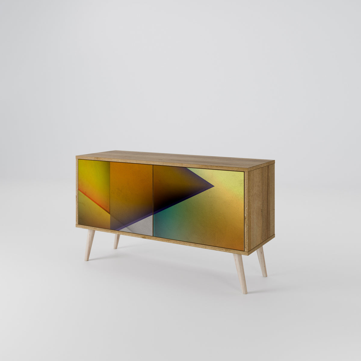 PIERCING SHARPNESS Móvel de TV Compacto de 2 Portas