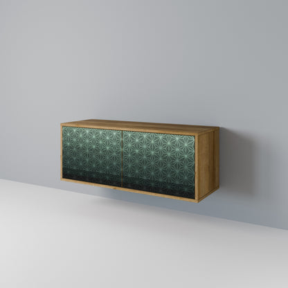 ORNAMENTAL GLIMMER Móvel de TV Compacto de 2 Portas
