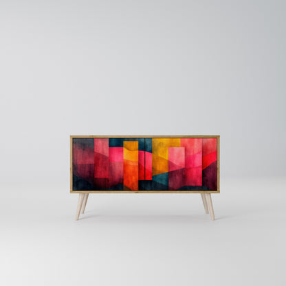 COLORFUL SOUNDS Móvel de TV Compacto de 2 Portas