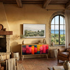 COLORFUL SOUNDS Móvel de TV Compacto de 2 Portas