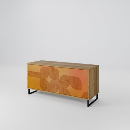STRENGTHENING RELATION Compact 2-Door TV Cabinet