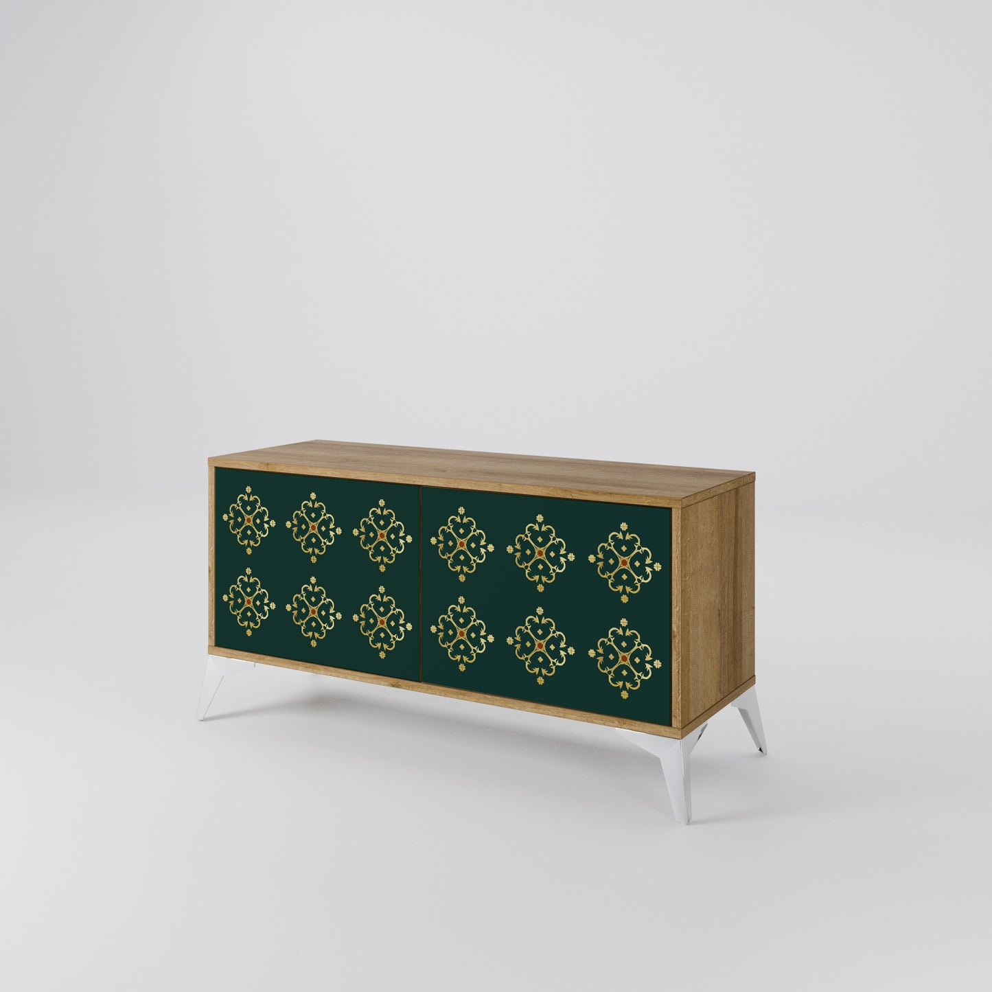 ROYAL MEDALLION Compact 2-Door TV Cabinet