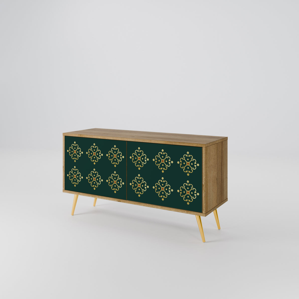 ROYAL MEDALLION Compact 2-Door TV Cabinet