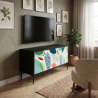 BOTANICAL HURRICANE Móvel de TV Compacto de 2 Portas