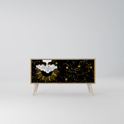 STELLAR CONSTELLATIONS Móvel de TV Compacto de 2 Portas