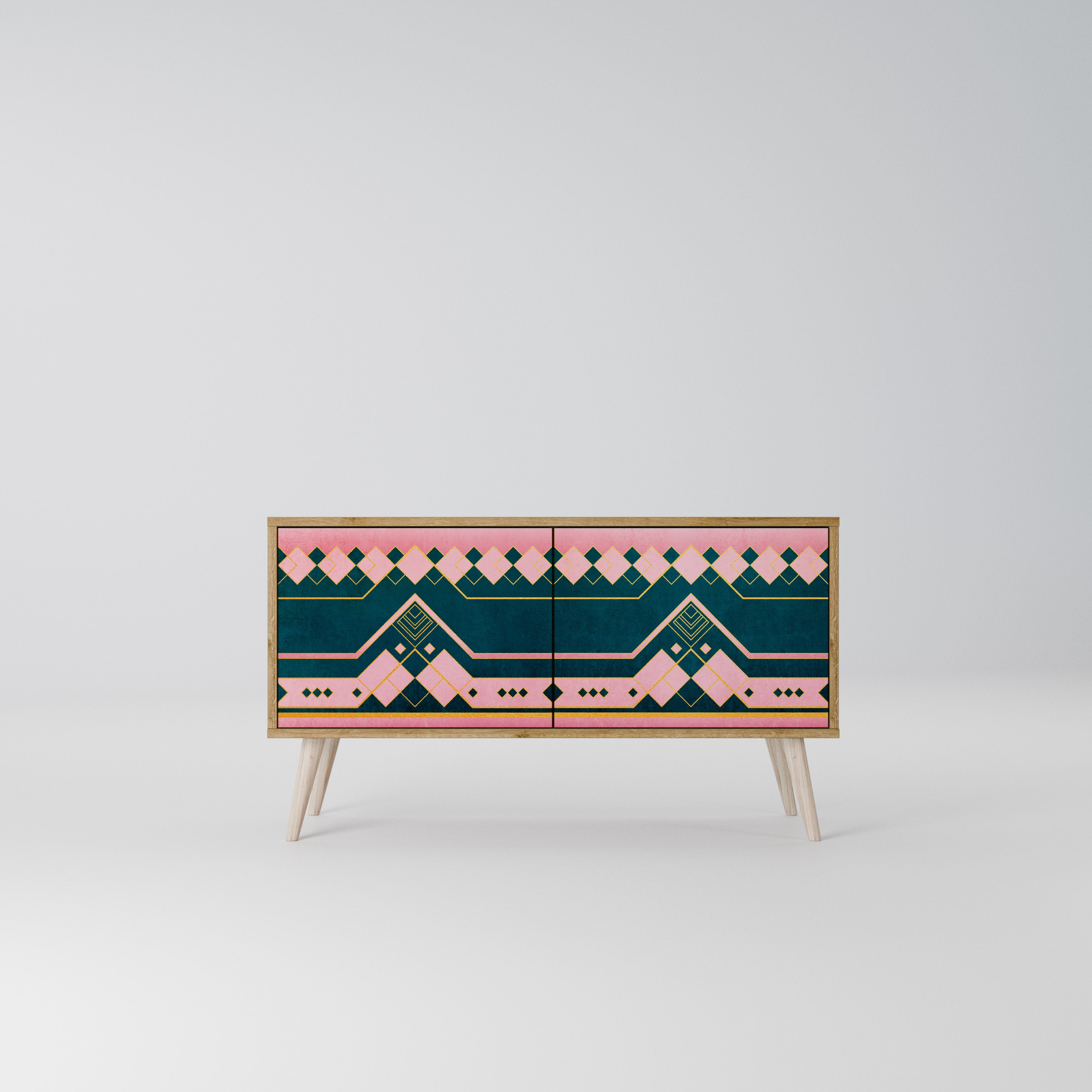 ROYAL COMPOSITION Compact 2-Door TV Cabinet