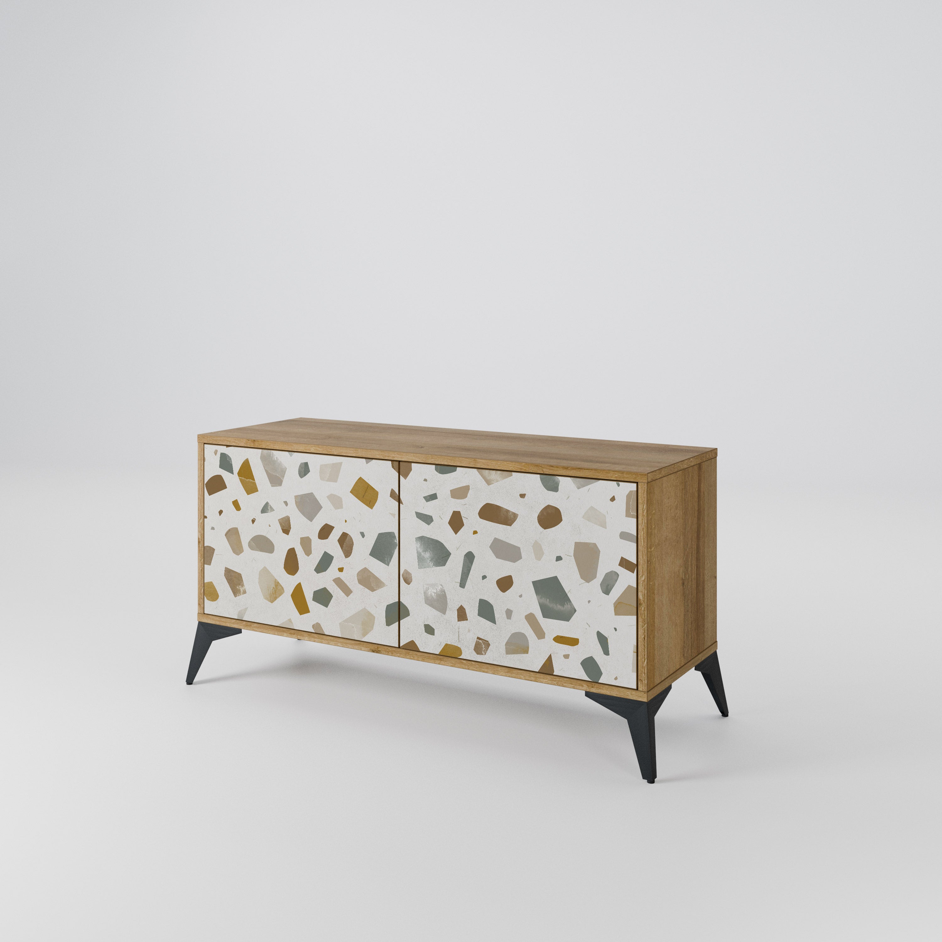 PIECES OF TOMORROW Compact 2-Door TV Cabinet