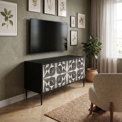 MONOCHROME NEXUS Móvel de TV Compacto de 2 Portas