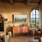 INDIAN FOLK Compact 2-Door TV Cabinet