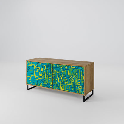 NOSTALGIC MEMORIES Móvel de TV Compacto de 2 Portas