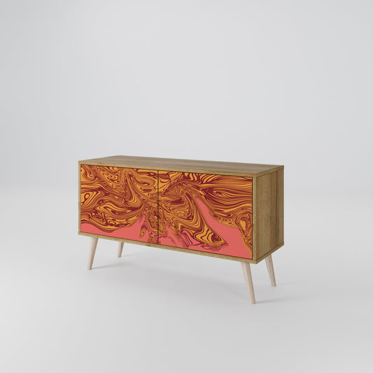 FLOATING THOUGHTS Compact 2-Door TV Cabinet